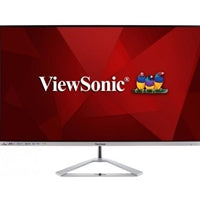 Viewsonic VX3276-4K-mhd 32 Inch 4K Entertainment Gaming Monitor, 60Hz, 4ms, Speakers, Dual HDMI, Display Port, Mini Display Port,  VESA, Silver