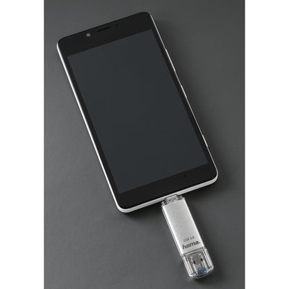 Hama C-Laeta USB flash drive 32 GB USB Type-A / USB Type-C 3.2 Gen 1 (3.1 Gen 1) Silver
