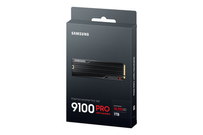 Samsung 9100 PRO Heatsink PCIe® 5.0 NVMe™ M.2 SSD - 1 TB