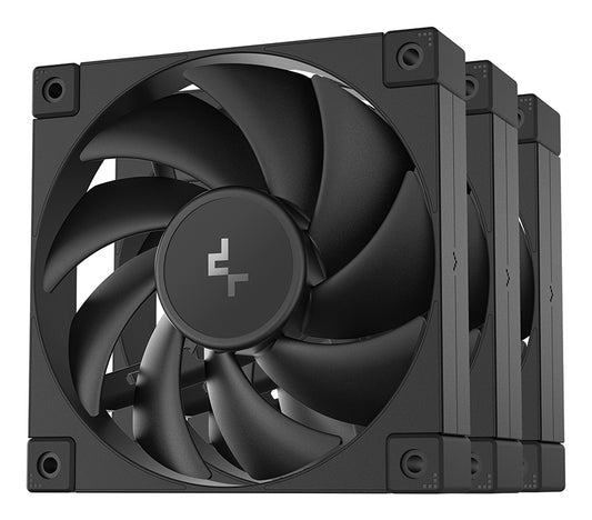 DeepCool FD12-3 IN 1 Computer case Fan 12 cm Black 3 pc(s)