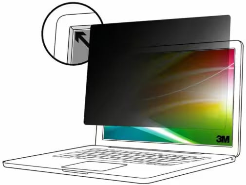 3M BP133W1B display privacy filters Frameless display privacy filter 33.8 cm (13.3")