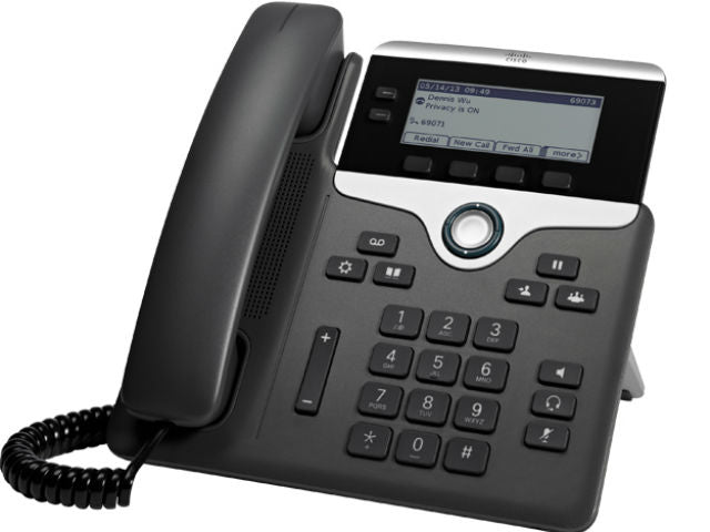 Cisco 7811 IP phone Black, Silver 1 lines LED Networking