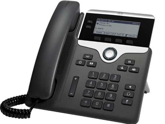 Cisco 7811 IP phone Black, Silver 1 lines LED Networking