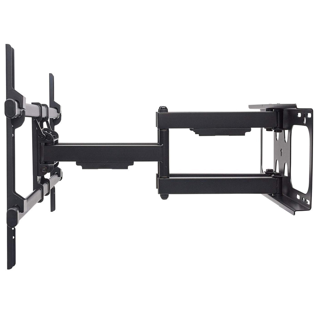Manhattan Wall Mount for TV & Monitors (Full Motion), For screens 37" to 75", VESA compatibility: all between 200x200mm to 800x400mm - check the dimensions of the four mounting holes on back of screen to ensure it fits, Max 75kg, Black, Bracket, Lifetime