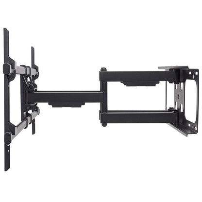 Manhattan Wall Mount for TV & Monitors (Full Motion), For screens 37" to 75", VESA compatibility: all between 200x200mm to 800x400mm - check the dimensions of the four mounting holes on back of screen to ensure it fits, Max 75kg, Black, Bracket, Lifetime