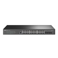 TP-Link Omada TL-SG3428 JetStream 24-Port Smart Managed Rackmount Gigabit Switch w/ 4 x 1G SFP Ports