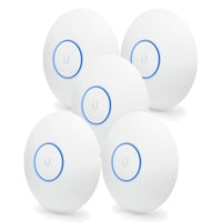 Ubiquiti UAP-AC-LR-5 UniFi Long Range Wireless AC1300 Dual Band PoE Access Point (5 Pack)