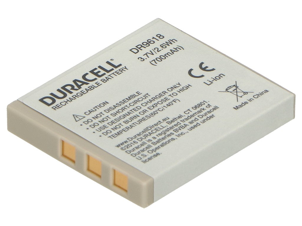 Duracell Camera Battery - replaces Fujifilm NP-40 Battery