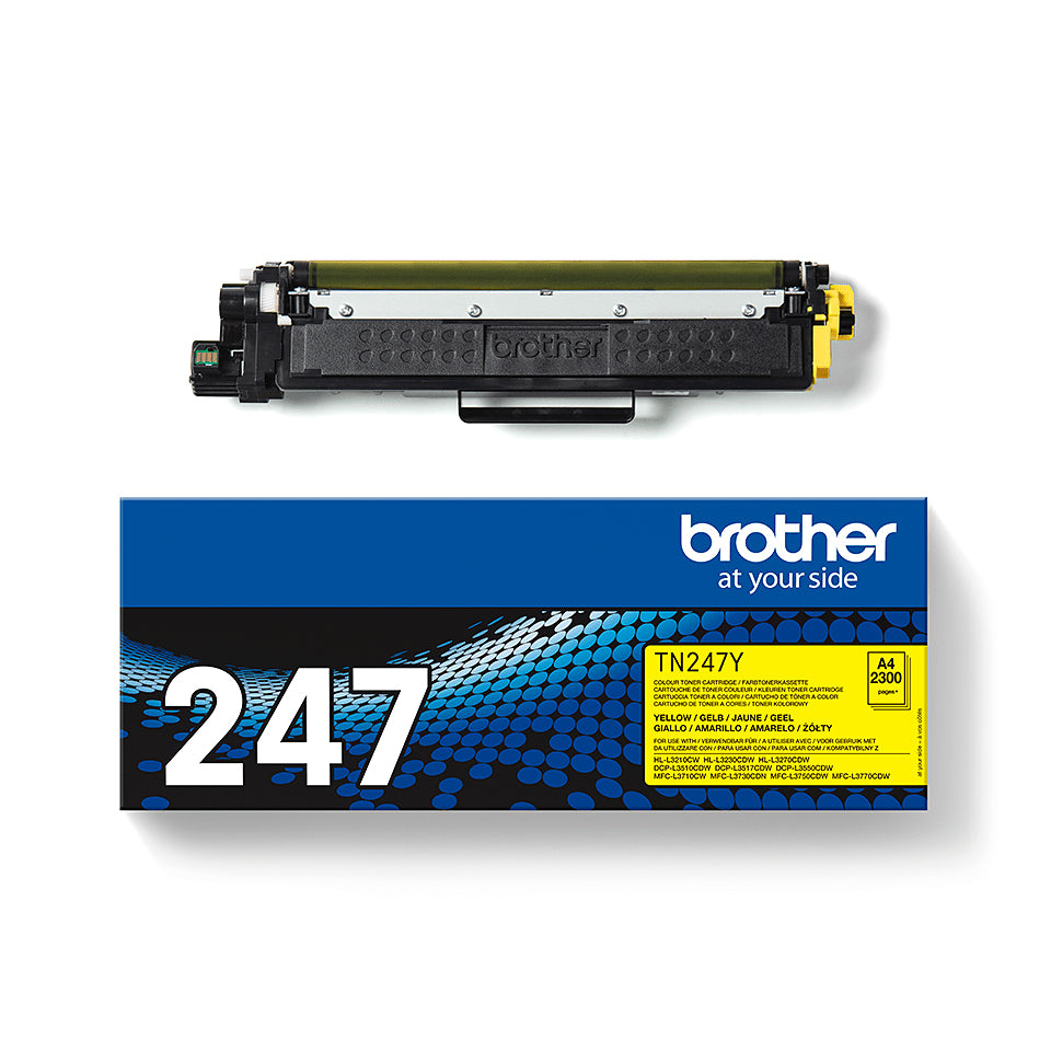 Brother TN-247Y Toner-kit yellow high-capacity, 2.3K pages ISO/IEC 19752 for Brother HL-L 3210