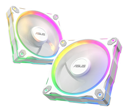 ASUS Prime MR120 Fan ARGB Reverse White Computer case 12 cm