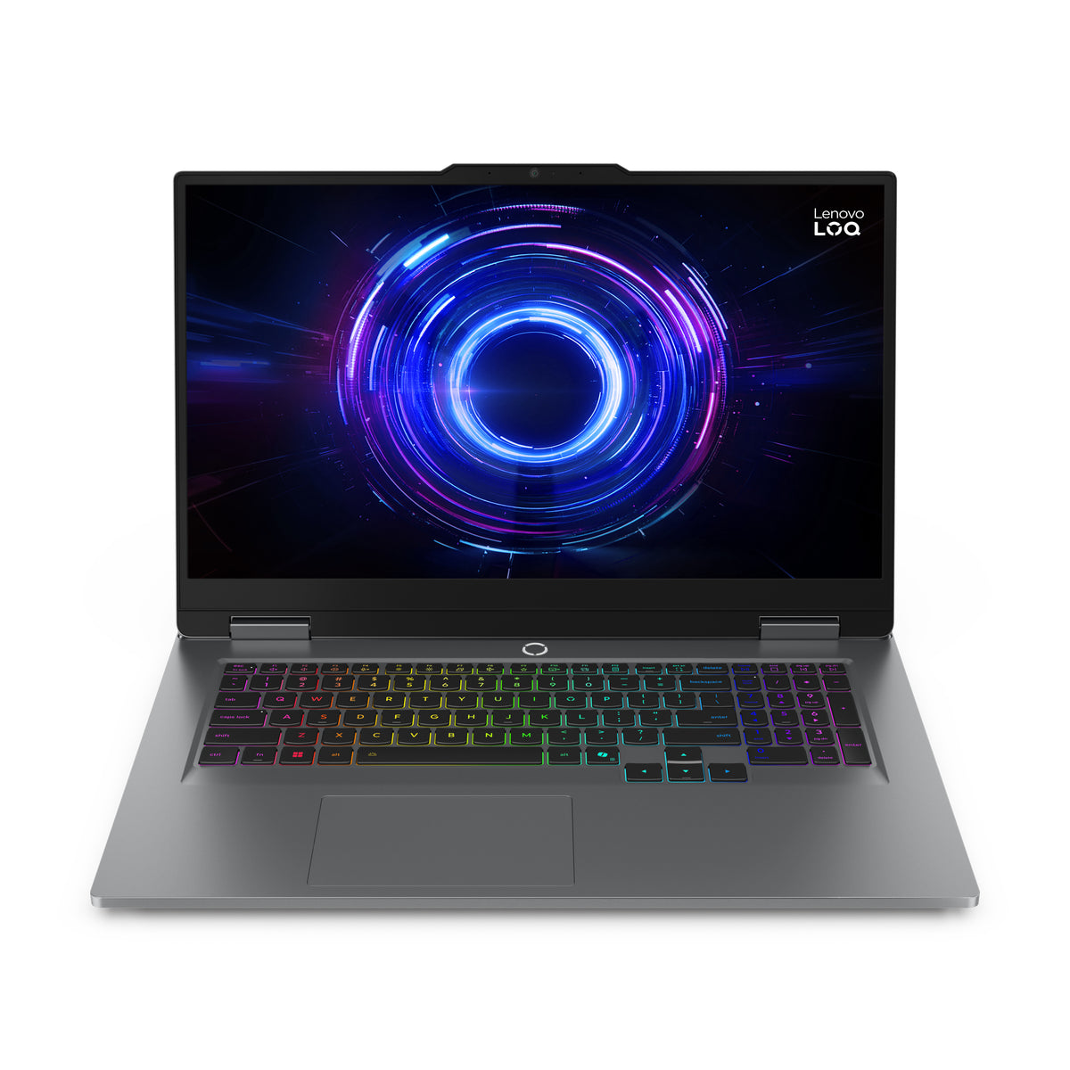 Lenovo LOQ 17IRX10 Intel® Core™ i7 i7-13650HX Laptop 43.9 cm (17.3") Full HD 16 GB DDR5-SDRAM 1 TB SSD NVIDIA® GeForce RTX™ 5050 Wi-Fi 6 (802.11ax) Windows 11 Home English Grey