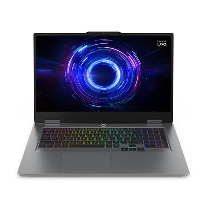 Lenovo LOQ 17IRX10 Intel® Core™ i7 i7-13650HX Laptop 43.9 cm (17.3") Full HD 16 GB DDR5-SDRAM 1 TB SSD NVIDIA® GeForce RTX™ 5050 Wi-Fi 6 (802.11ax) Windows 11 Home English Grey