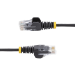 StarTech.com 3 m CAT6 Cable - Slim - Snagless RJ45 Connectors - Black