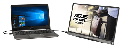 ASUS ZenScreen MB16ACE computer monitor 39.6 cm (15.6") 1920 x 1080 pixels Full HD LED Grey