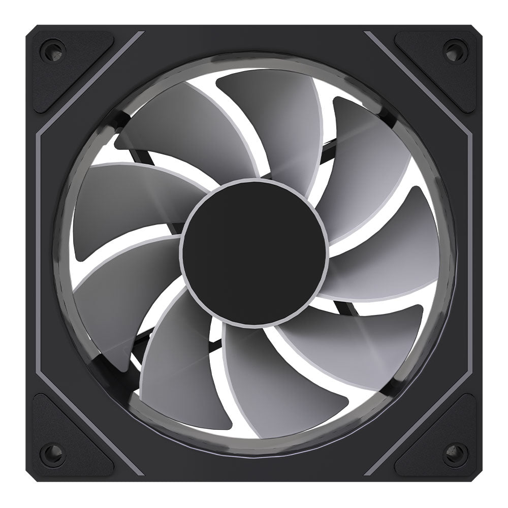 VIDA Infinity02 120mm Reverse Bladed Processor Fan 12 cm Black 1 pc(s)