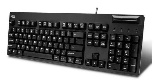 Adesso EasyTouch 630SB keyboard Office USB QWERTY UK English Black