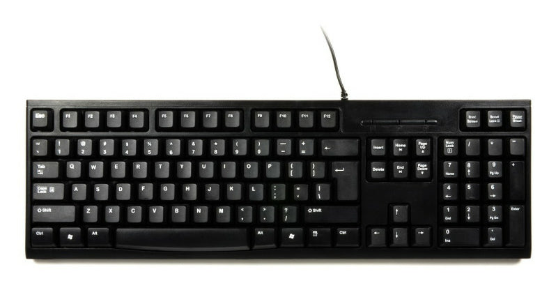 Port Designs 900753-UK keyboard Universal USB QWERTY UK English Black