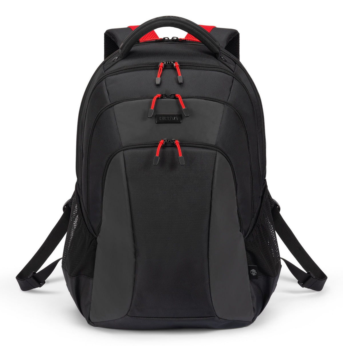 DICOTA D32119-RPET backpack Casual backpack Black, Red Polyester, Recycled polyethylene terephthalate (rPET)