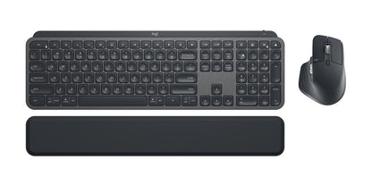 Logitech MX Keys Combo For Business Gen 2 keyboard Mouse included Office RF Wireless + Bluetooth QWERTY UK International Graphite