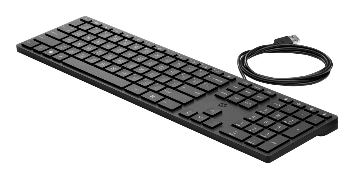 HP *Non Cancellable/Non Returnable (NCNR)* 320K WIRED BELGIUM keyboard Office USB Black