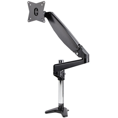 StarTech.com Desk Mount Monitor Arm for Single VESA Display up to 32" or 49" Ultrawide (17.6lb/8kg) - Full Motion Articulating & Height Adjustable - C-Clamp, Grommet - Single Monitor Arm