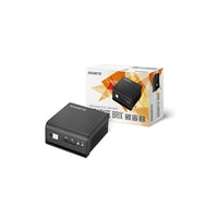 Gigabyte BRIX GB-BMPD-6005 Barebone Kit, Intel Pentium Silver N6005 2.0GHz Quad Core CPU,1 x DDR4 SO-DIMM Slot, 1 x M.2-2280 Slot, 1 x 2.5 Inch SATA III Bay, Wireless AC & Bluetooth 4.2