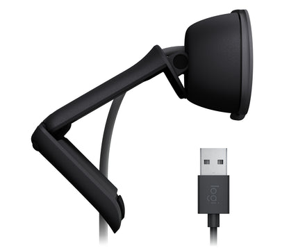 Logitech Brio 100 webcam 2 MP 1920 x 1080 pixels USB Graphite
