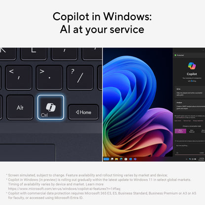 ASUS ExpertBook B3 Flip B3402FV-EC715X Intel Core 7 150U Hybrid (2-in-1) 35.6 cm (14") Touchscreen Full HD 16 GB DDR4-SDRAM 512 GB SSD Wi-Fi 6E (802.11ax) Windows 11 Pro Black QWERTY UK English