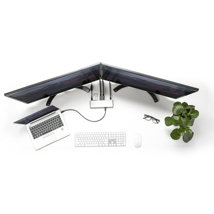 StarTech.com Thunderbolt 3 Dock - Dual 4K 60Hz Monitor TB3 Laptop Docking Station with DisplayPort, HDMI & 1080p VGA - 85W Power Delivery & Charging - 2x USB-A, Ethernet - Mac & Windows