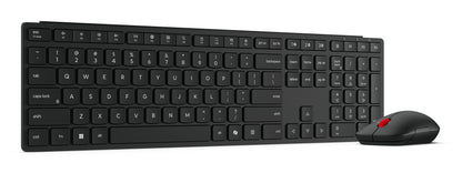 Lenovo 4X31S04847 keyboard Mouse included Home/Office RF Wireless + Bluetooth UK English Black