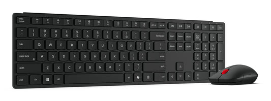 Lenovo 4X31S04847 keyboard Mouse included Home/Office RF Wireless + Bluetooth UK English Black