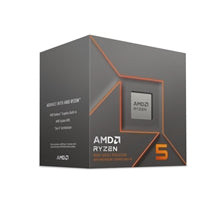 AMD Ryzen 5 8500G 3.7GHz 6 Core AM5 Processor, 12 Threads, 3.5GHz up to 5.0GHz Boost, 22MB Cache, with Wraith Stealth Cooler, Radeon Graphics