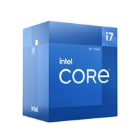 Intel Core i7 12700 12 Core Processor, 20 Threads, 2.1GHz up to 4.9GHz Turbo Alder Lake Socket LGA 1700 25MB Cache, 65W, Maximum Turbo Power 180W, Intel UHD 730 Graphic