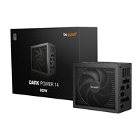 be quiet! DARK POWER 14, 1200W, 80 PLUS certified and Cybenetics efficiency, ATX 3.1 compliant, PCIe 5.1 compatible, backed by a 10-year manufacturer's warranty.