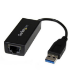 StarTech.com USB 3.0 to Gigabit Ethernet Network Adapter, 10/100/1000 Mbps, USB to RJ45, USB 3.0 to LAN Adapter, USB 3.0 Ethernet Adapter (GbE), TAA Compliant