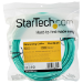 StarTech.com 15m (50ft) LC/UPC to LC/UPC OM4 Multimode Fiber Optic Cable, 50/125µm LOMMF/VCSEL Zipcord Fiber, 100G, Low Insertion Loss - LSZH Fiber Jumper Cord