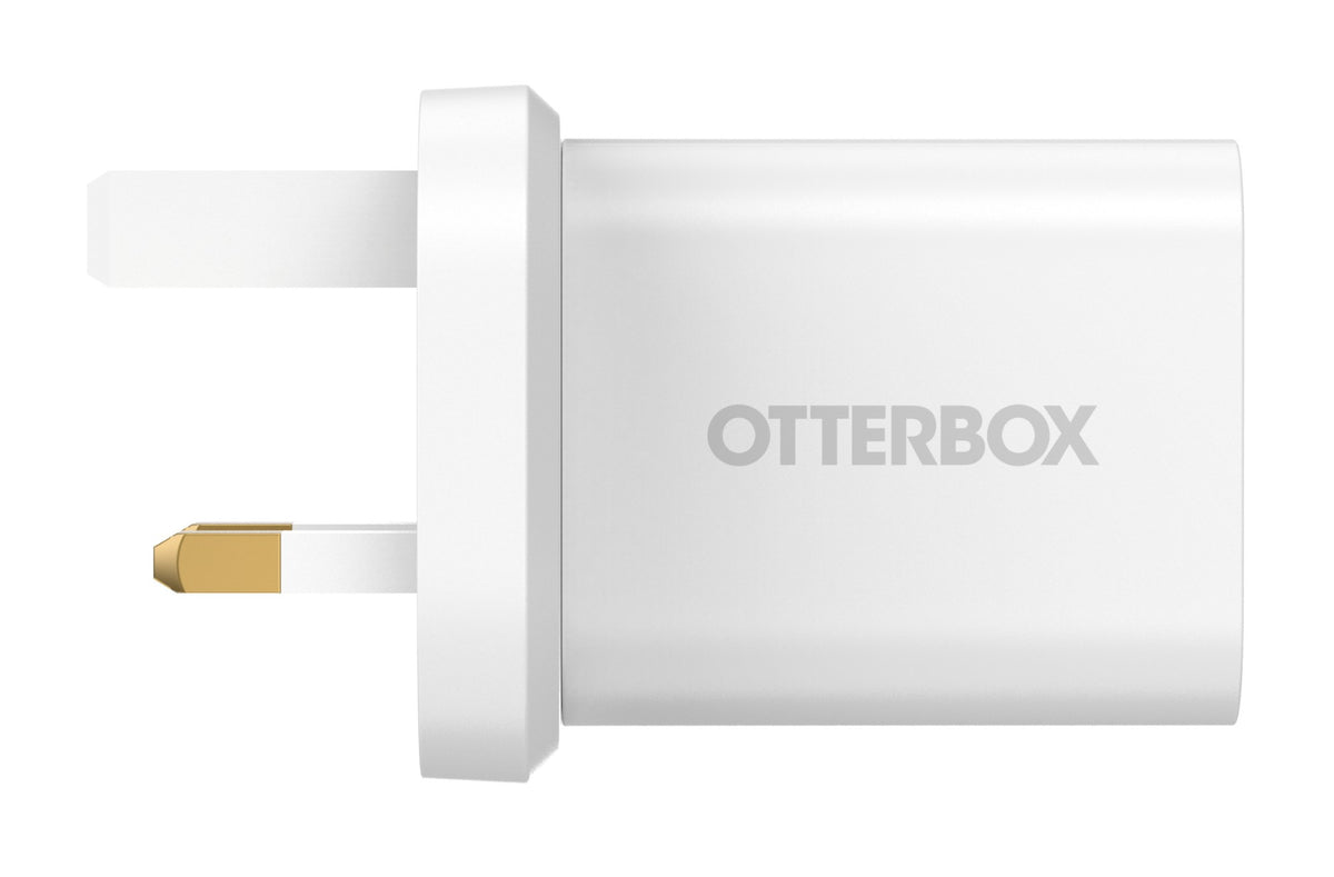 OtterBox Standard UK Wall Charger 20W - 1X USB-C 20W USB-PD White