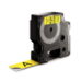 Dymo 45808/S0720880 DirectLabel-etikettes black on yellow 19mm x 7m for Dymo D1 6-19mm/24mm/400 Duo