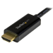 StarTech.com 6.6ft (2m) Mini DisplayPort to HDMI Cable - 4K 30Hz Video - mDP to HDMI Adapter Cable - Mini DP or Thunderbolt 1/2 Mac/PC to HDMI Monitor/Display - mDP to HDMI Converter Cord