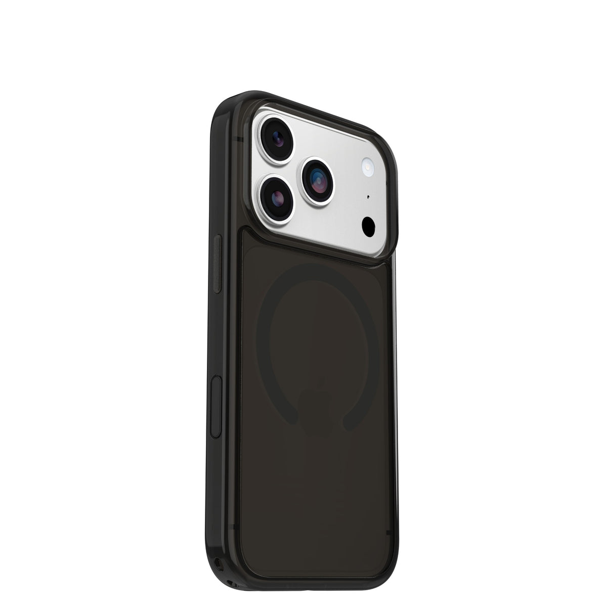 OtterBox Symmetry Clear MagSafe Series for Apple iPhone 17 Pro, Black Mist, black - No Retail Packaging