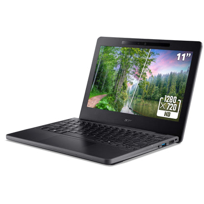 Acer TravelMate B3 11 laptop (TMB311-34) - Intel N150, 8GB RAM, 128GB, 11.6" HD display, Windows 11