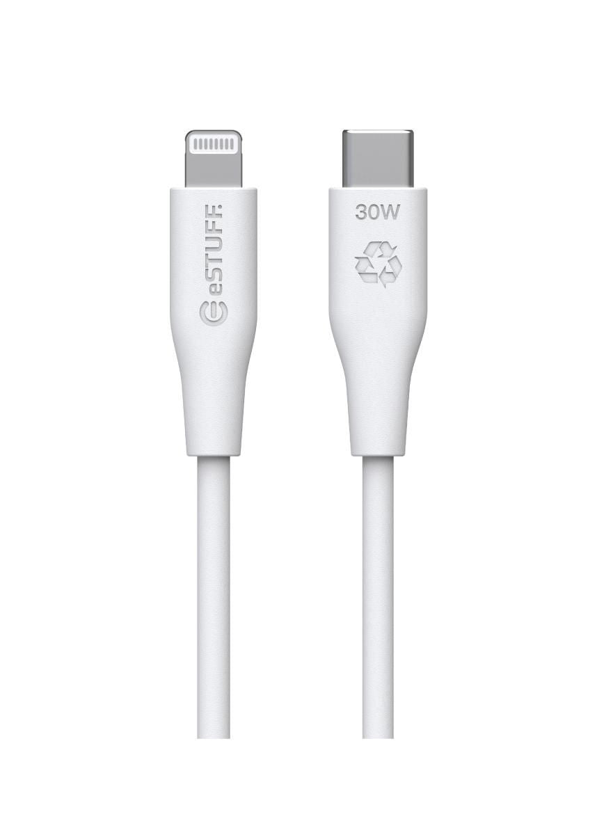 eSTUFF ES602270 lightning cable 2 m White