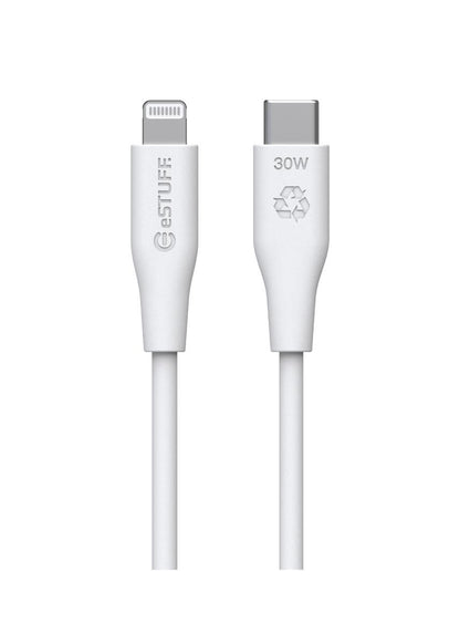 eSTUFF ES602270 lightning cable 2 m White