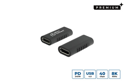 Microconnect USB3.2CFFA cable gender changer USB C Black