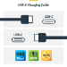 StarTech.com 3m (10ft) USB-C Charging Cable, 60W (3A) PD, Dual-Layer Braided Nylon/TPE Jacket, Rugged USB C Charging Cord, USB 2.0 Laptop Charger Cable