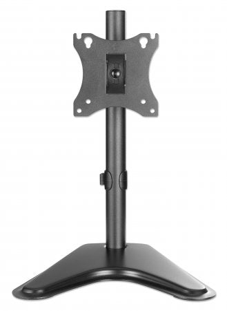 Manhattan Desk Mount for TV & Monitors, Stand Assembly, Tilt/Swivel/Rotation, For screens 10" to 27", VESA compatibility: 75x75 and 100x100mm - check the dimensions of the four mounting holes on back of screen to ensure it fits, Max 7kg, Black, Bracket