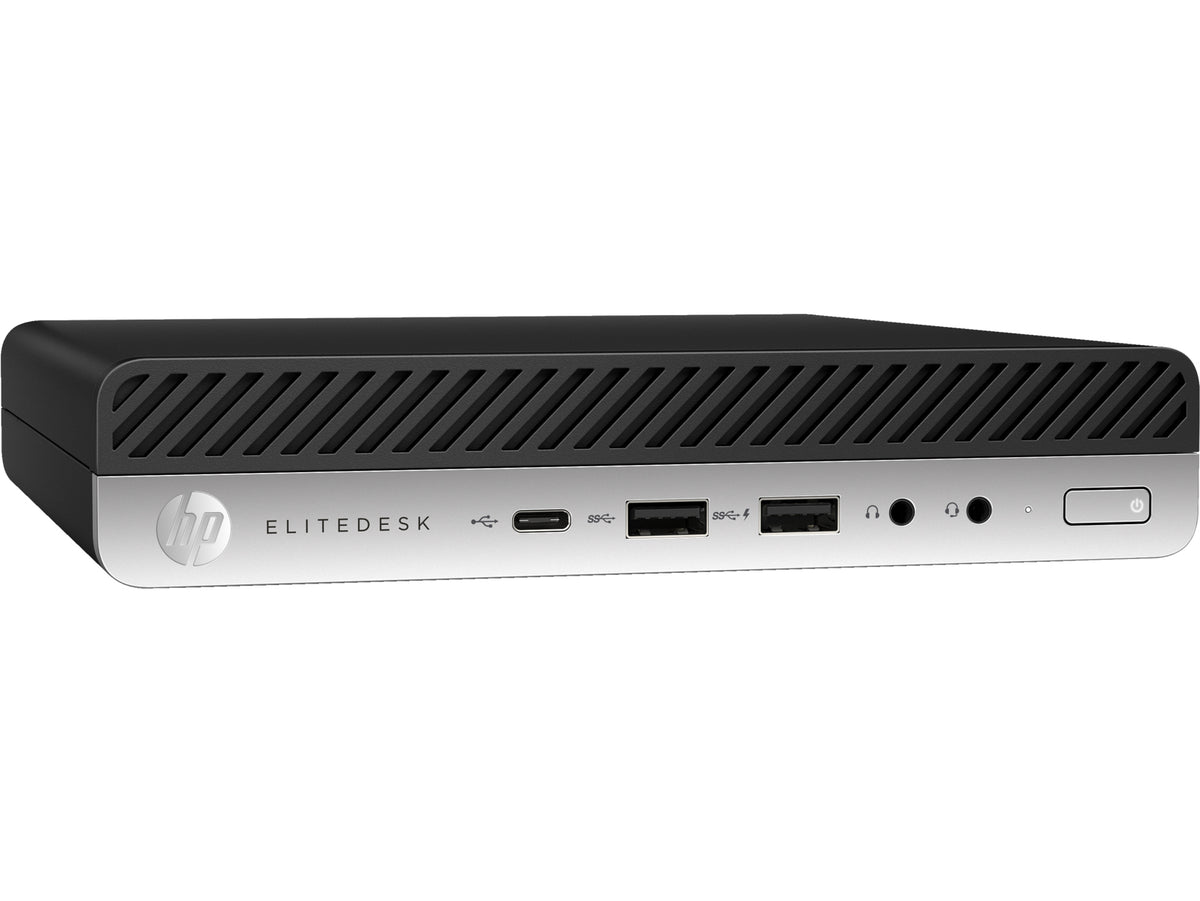 T1A HP EliteDesk 800 G5 Refurbished Intel® Core™ i5 i5-9500 8 GB DDR4-SDRAM 256 GB SSD Windows 11 Pro Mini PC Black, Silver