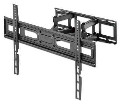 Manhattan Wall Mount for TV & Monitors (Full Motion), For screens 32" to 65", VESA compatibility: all between 100x100mm to 600x400mm - check the dimensions of the four mounting holes on back of screen to ensure it fits, Max 40kg, Black, Bracket, Lifetime