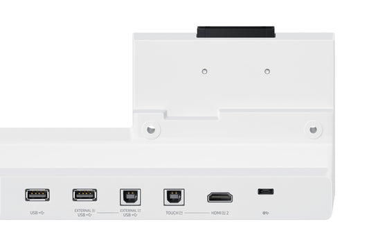 Samsung WM65B interactive whiteboard 165.1 cm (65") 3840 x 2160 pixels Touchscreen Grey, White