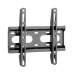 Manhattan Wall Mount for TV & Monitors (Fixed Ultra Slim), For screens 23" to 42", VESA compatibility: all between 75x75mm to 200x200mm - check the dimensions of the four mounting holes on back of screen to ensure it fits, Max 45kg, Black, Bracket